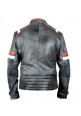 Kids Fashion Gray Boys Leather Jacket